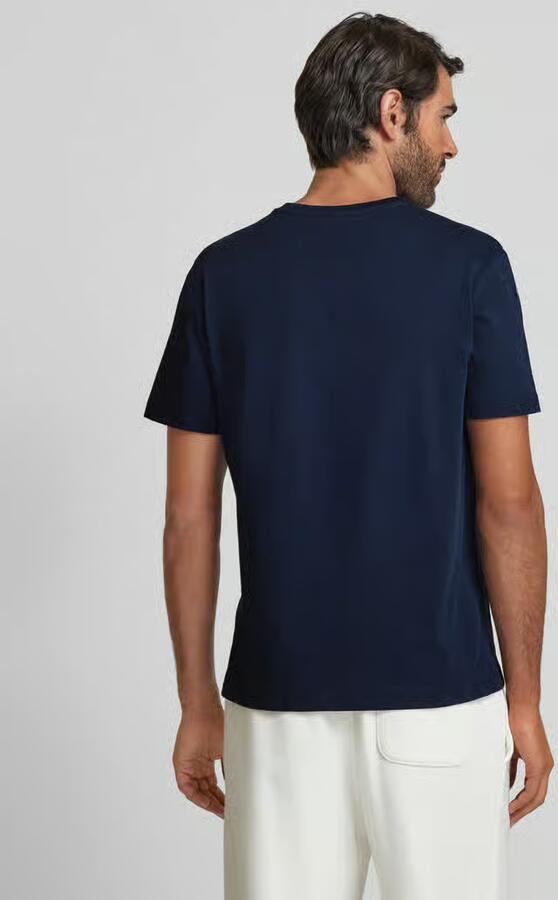 Lacoste T-shirt met labelstitching model 'Basic'