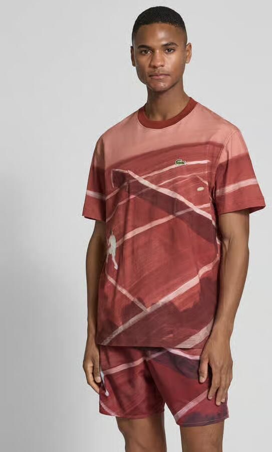 Lacoste T-shirt met logobadge - Foto 2