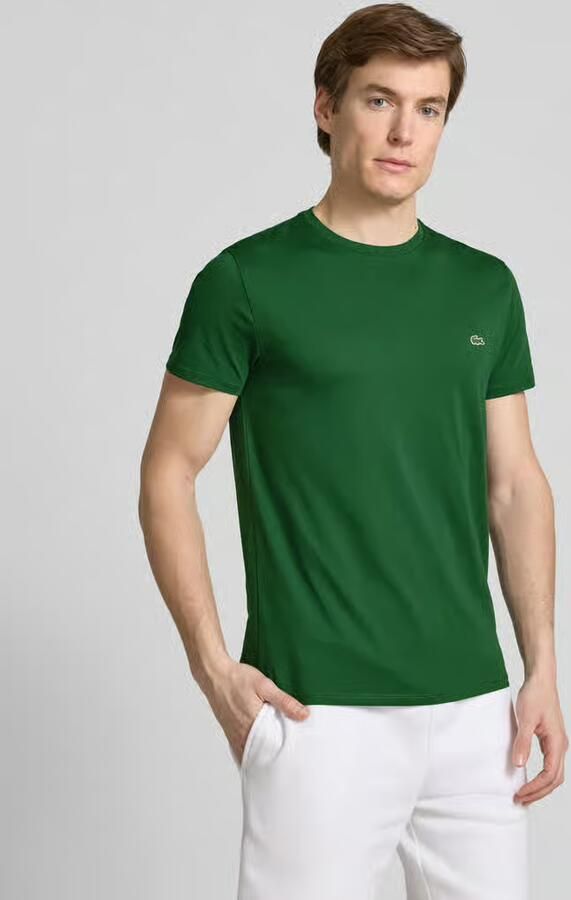 Lacoste Heren T-shirt Hoge kwaliteit stijlvol en comfortabel Groen Heren - Foto 8