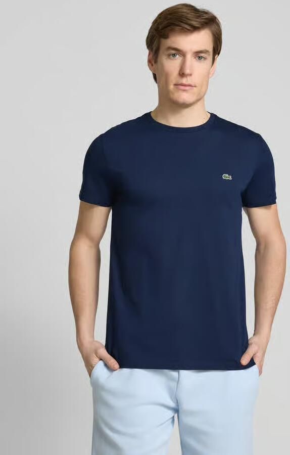 Lacoste Short Sleeved Crew Neck T-shirts Kleding marine maat: M beschikbare maaten:S M - Foto 13