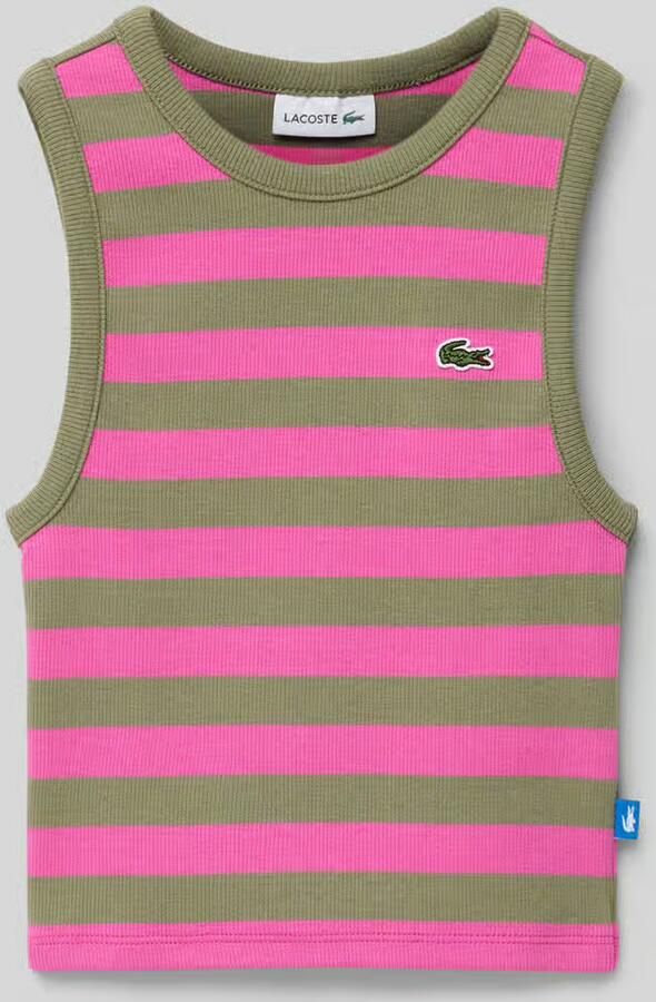 Lacoste Tanktop met logobadge - Foto 2