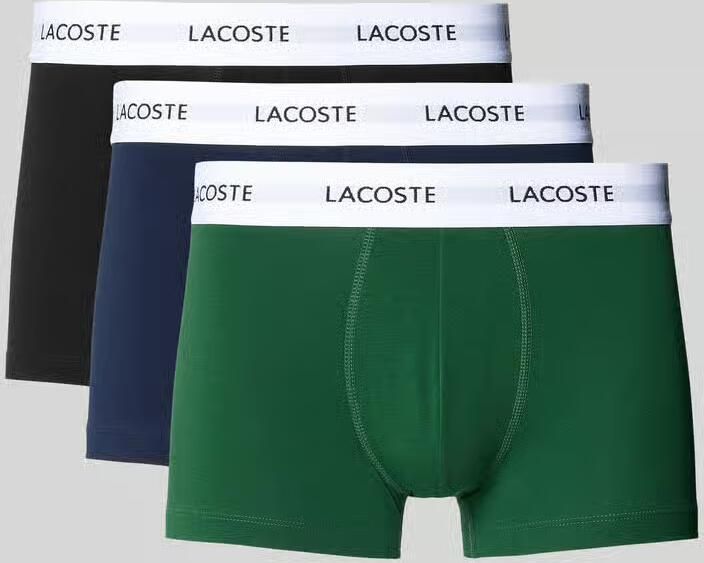 Lacoste Boxershort met elastische band in een set van 3 stuks - Foto 2