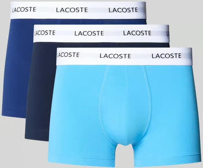 Lacoste Boxershort van katoenmix in een set van 3 stuks - Foto 2