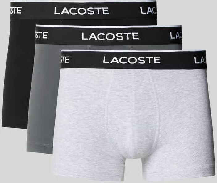 Lacoste Trunks Katoenmix in Set van 3 - Foto 2