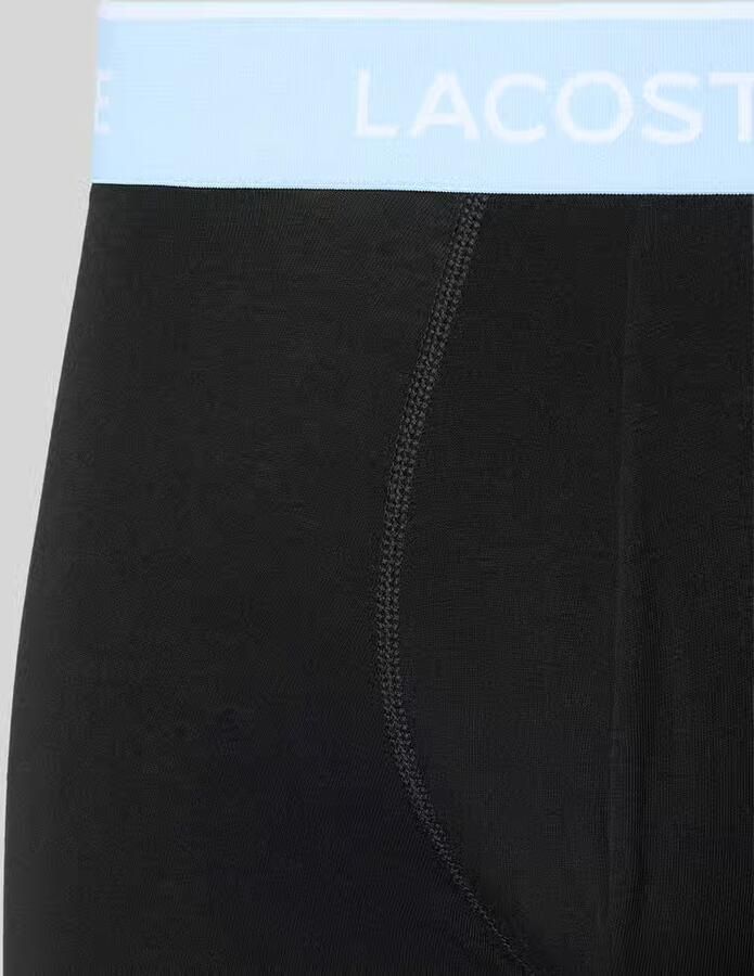 Lacoste Trunks van katoenmix in 3-pack