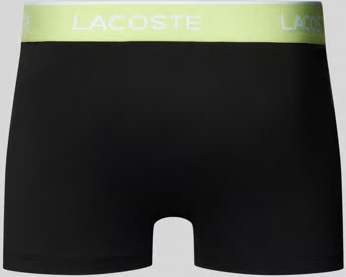 Lacoste Trunks van katoenmix in set van 3 - Foto 2