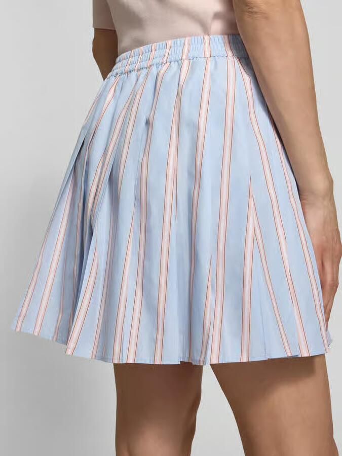 Lacoste Uitlopende plooirok van puur katoen