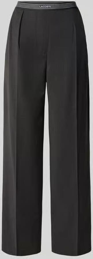 Lacoste Wijd vallende broek met wol