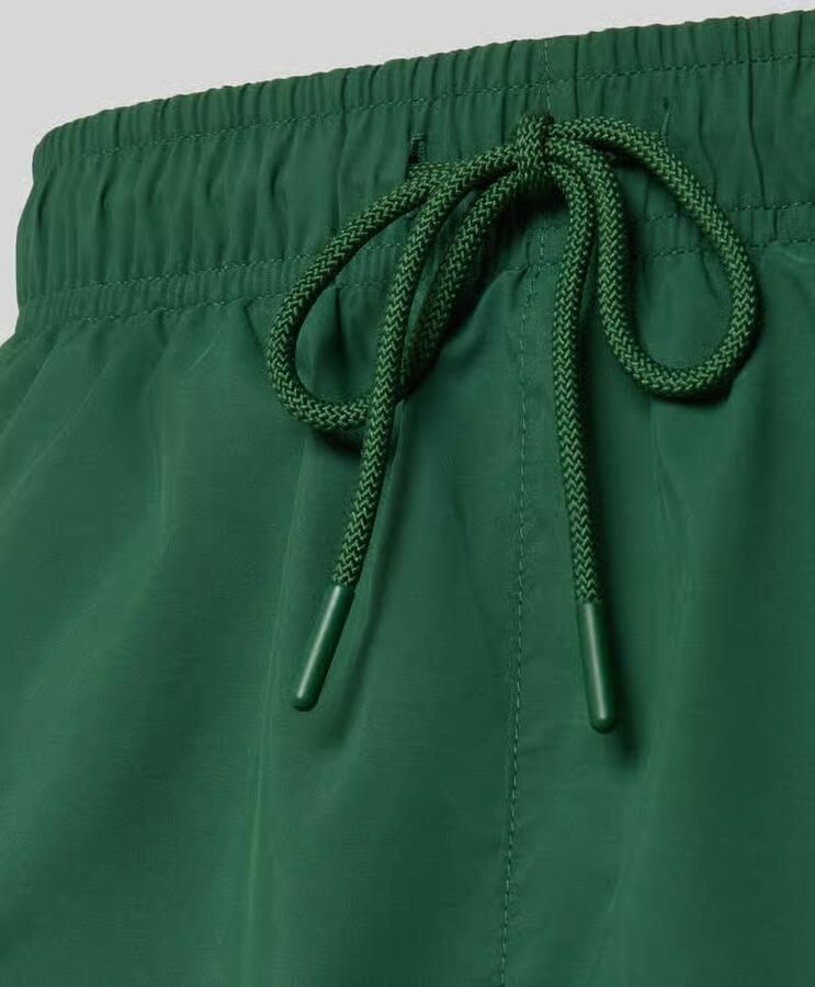LACOSTE Heren Zwembroeken 1hm1 Men's Swimming Trunks 1121 Groen - Foto 4