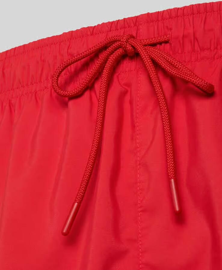 LACOSTE Heren Zwembroeken 1hm1 Men's Swimming Trunks 1121 Rood - Foto 2
