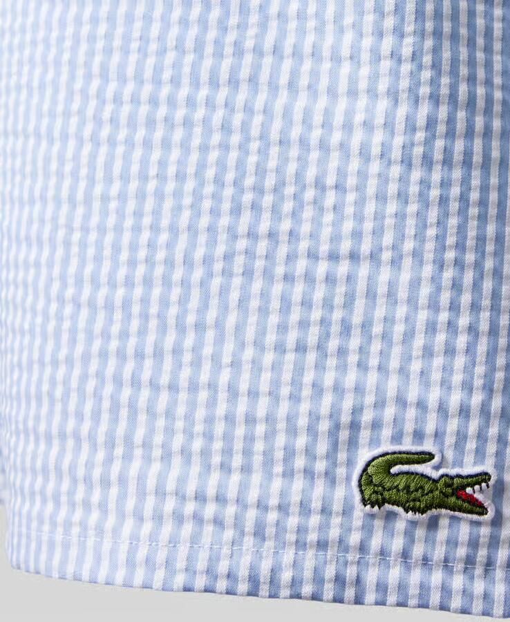 Lacoste Zwembroek van katoenmix