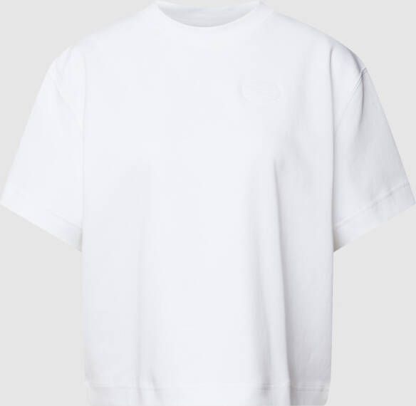 Lacoste Oversized T-shirt met labelprint