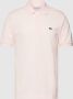 LACOSTE Heren Polo's & T-shirts Original L 12.12 Poloshirt Slim Fit Lichtroze - Thumbnail 3