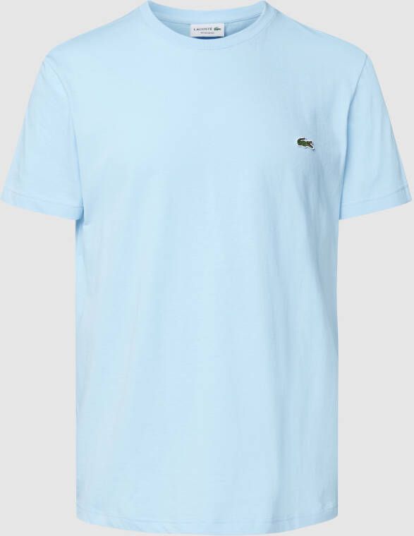 LACOSTE Heren Polo's & T-shirts 1ht1 Men's Tee-shirt 1121 Lichtblauw - Foto 6