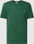 Lacoste Verts Korte Mouw Katoenen T-Shirt Green Heren - Thumbnail 1