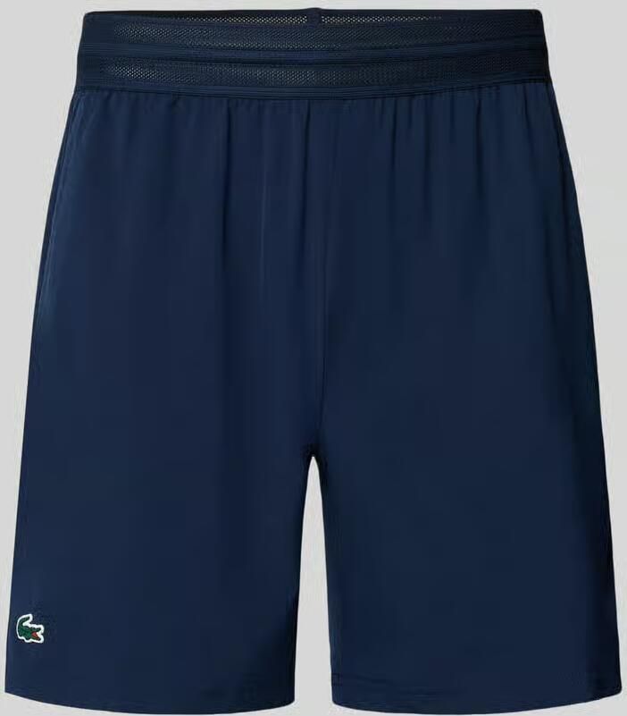 Lacoste Sport Loose fit korte sportbroek met mesh band