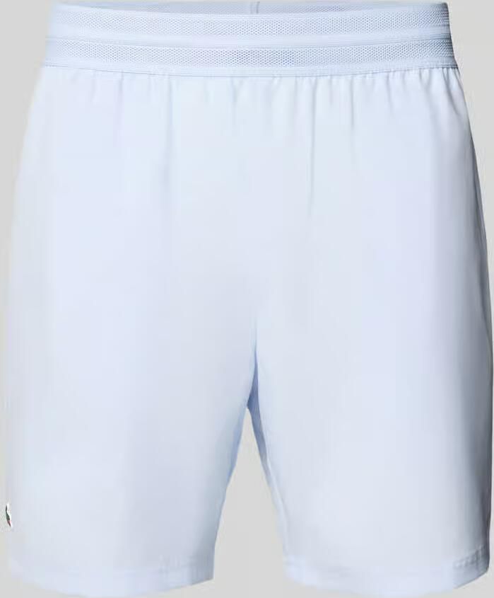 Lacoste Sport Loose fit sport-short met mesh-band
