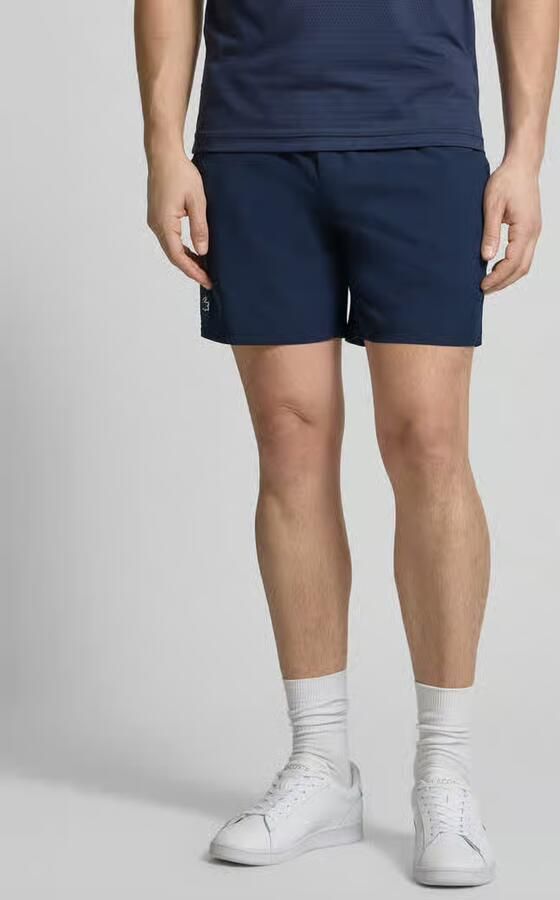 Lacoste Sport Loose fit korte sportbroek met mesh band - Foto 3
