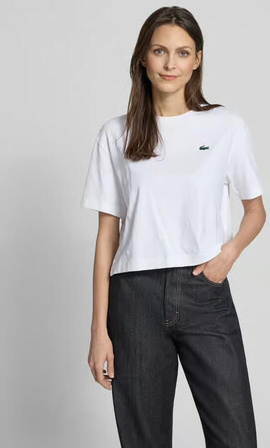 Lacoste Sport Oversized T-shirt van Katoenmix - Foto 3