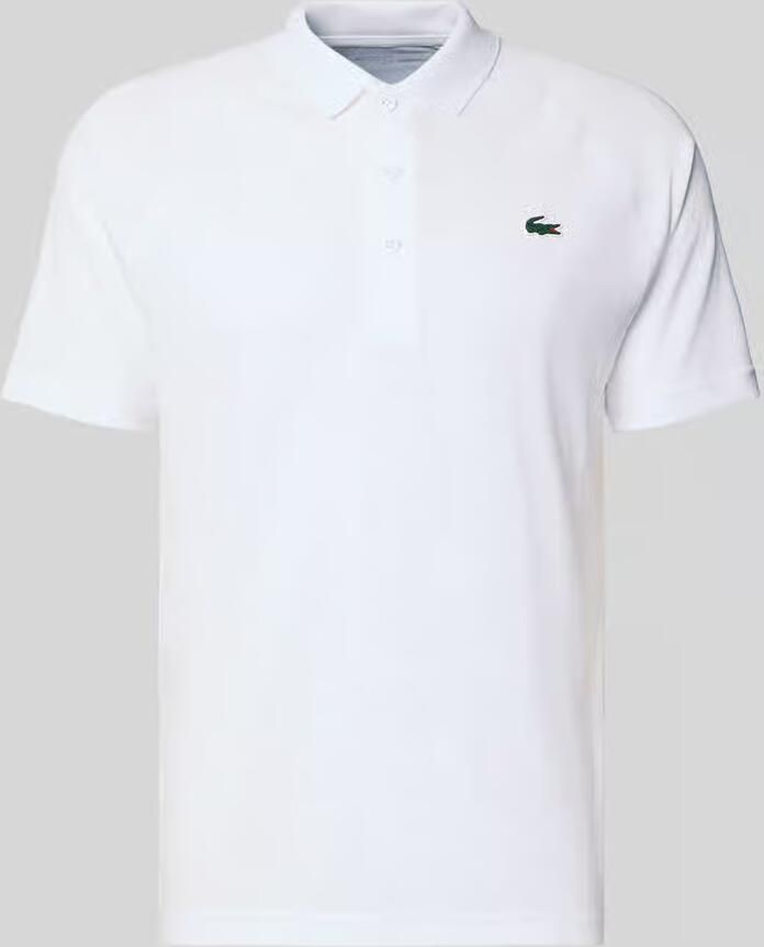Lacoste Sport Regular fit sport poloshirt met labelpatch