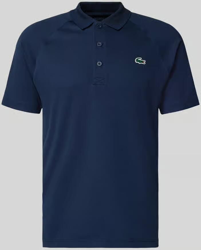 Lacoste Sport Regular fit sport poloshirt met labelpatch