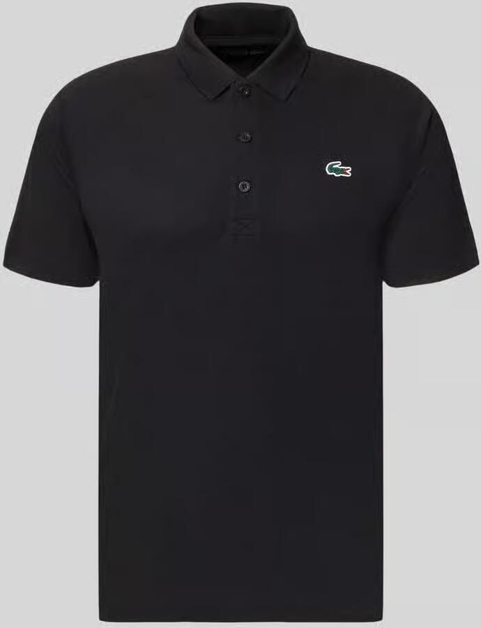Lacoste Sport regular fit sport poloshirt met labelpatch - Foto 2