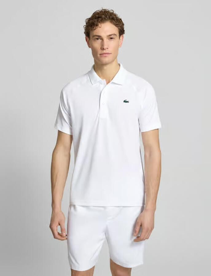 Lacoste Sport regular fit sport poloshirt met labelpatch - Foto 2
