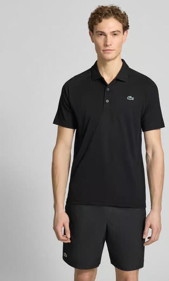 Lacoste Sport regular fit sport poloshirt met labelpatch - Foto 4