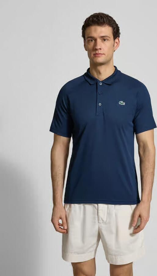 Lacoste Sport regular fit sport poloshirt met labelpatch - Foto 4