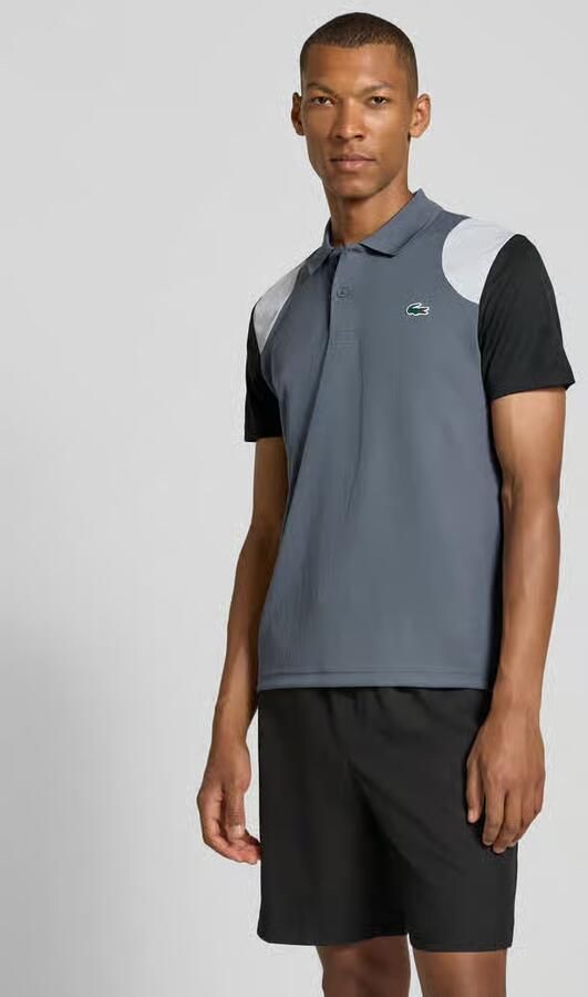 Lacoste Sport Regular fit sport-t-shirt in colour-block-design - Foto 2
