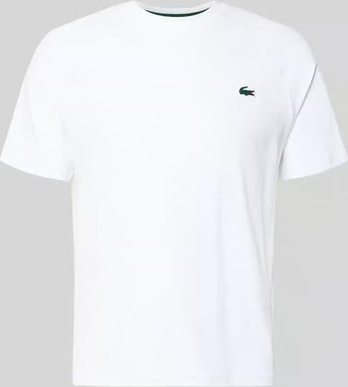 Lacoste Sport Regular Fit sport t-shirt met logodetail