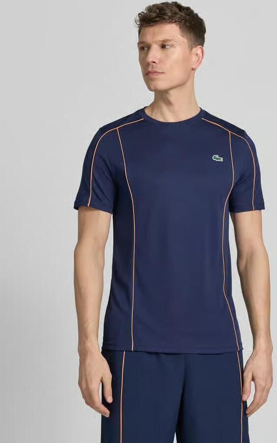 Lacoste Sport regular fit sport T-shirt met uv-bescherming 50+ - Foto 4