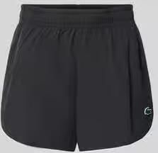 Lacoste Sport regular fit sportshorts met elastische band