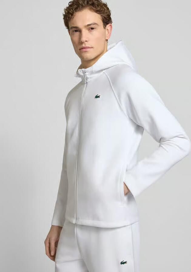 Lacoste Sport Regular fit Sweatjack met Katoen-Anteil