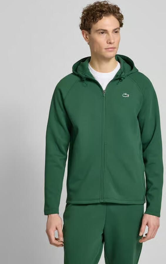 Lacoste Sport Regular fit Sweatjack met Katoen-Anteil - Foto 4