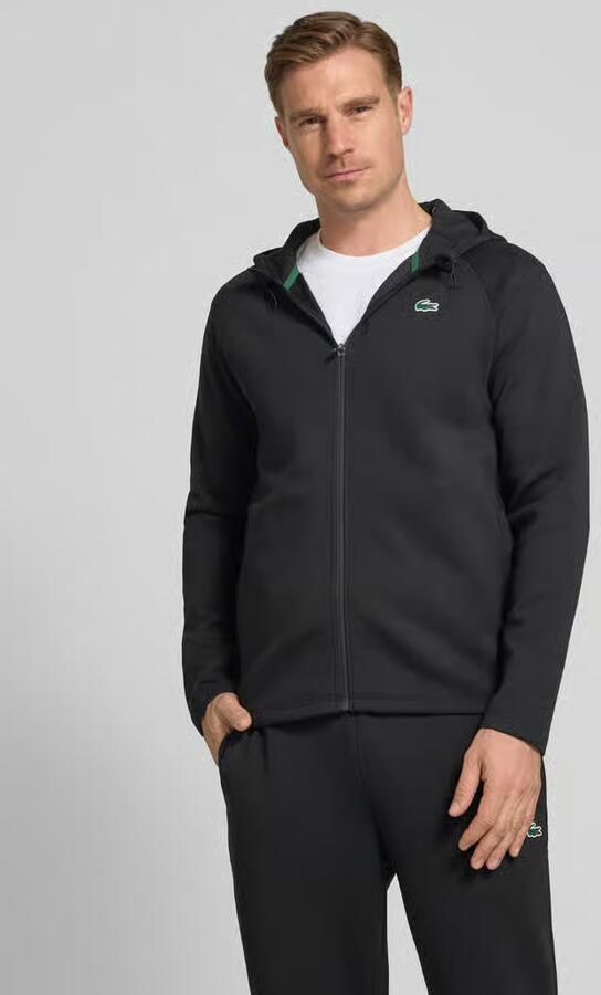 Lacoste Sport Regular fit Sweatjack met Katoen-Anteil - Foto 3
