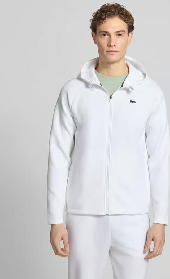 Lacoste Sport Regular fit Sweatjack met Katoen-Anteil - Foto 3