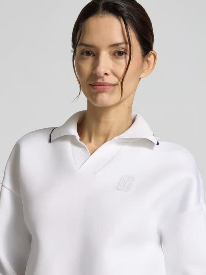 Lacoste Sport Regular fit sweatshirt met contraststrepen