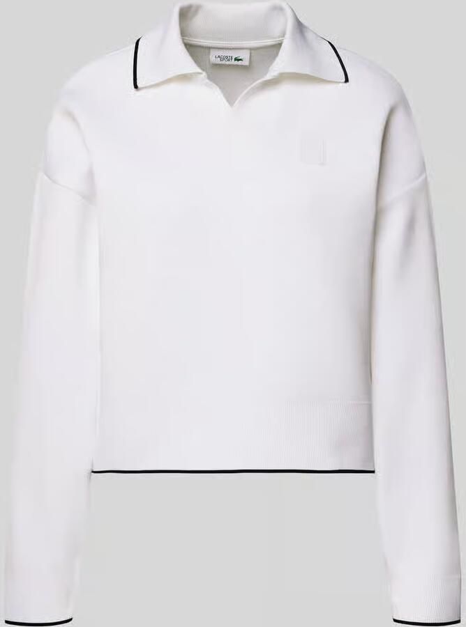 Lacoste Sport Regular fit sweatshirt met contraststrepen - Foto 2