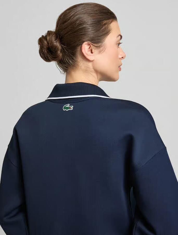 Lacoste Sport Regular fit sweatshirt met contraststrepen