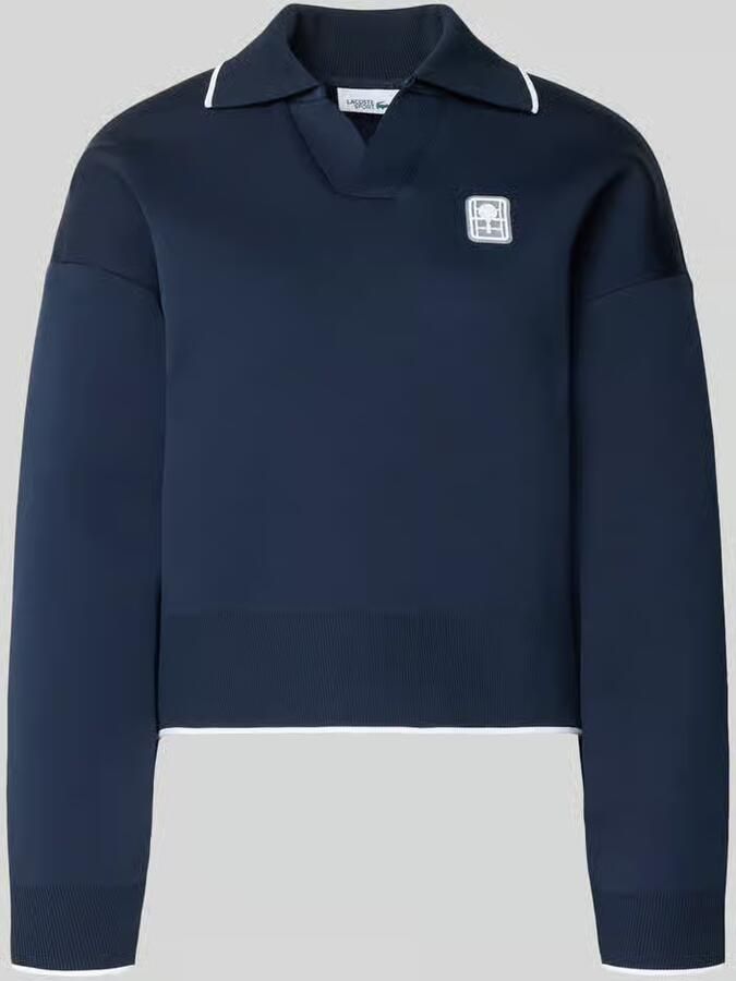 Lacoste Sport Regular fit sweatshirt met contraststrepen - Foto 2