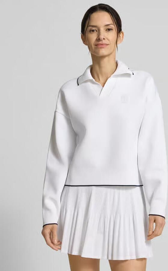 Lacoste Sport Regular fit sweatshirt met contraststrepen - Foto 3