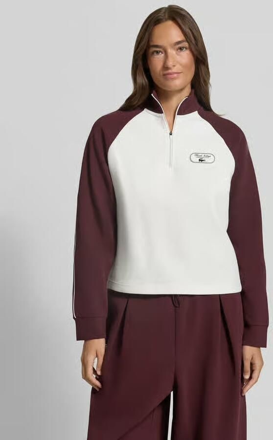Lacoste Sport Regular fit sweatshirt van katoenmix - Foto 2