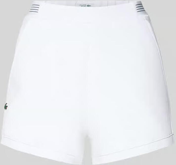 Lacoste Sport regular fit sweatshorts met logo-applicatie - Foto 2