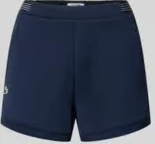 Lacoste Sport regular fit sweatshorts met logo-applicatie