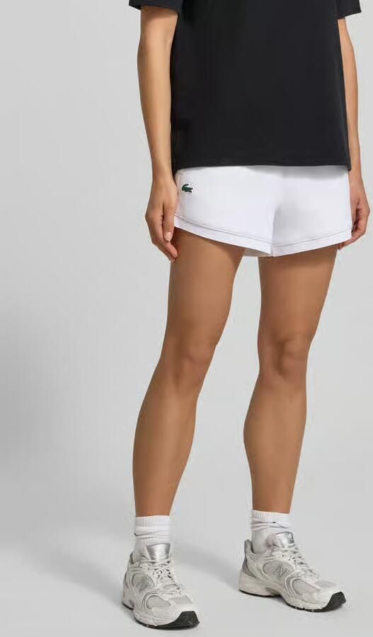 Lacoste Sport regular fit sweatshorts met logo-applicatie - Foto 2