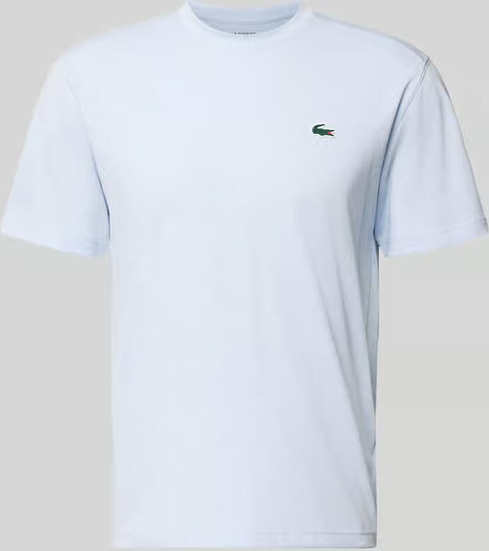 Lacoste T-shirt Korte Mouw Sport Rubber Logo T-shirt