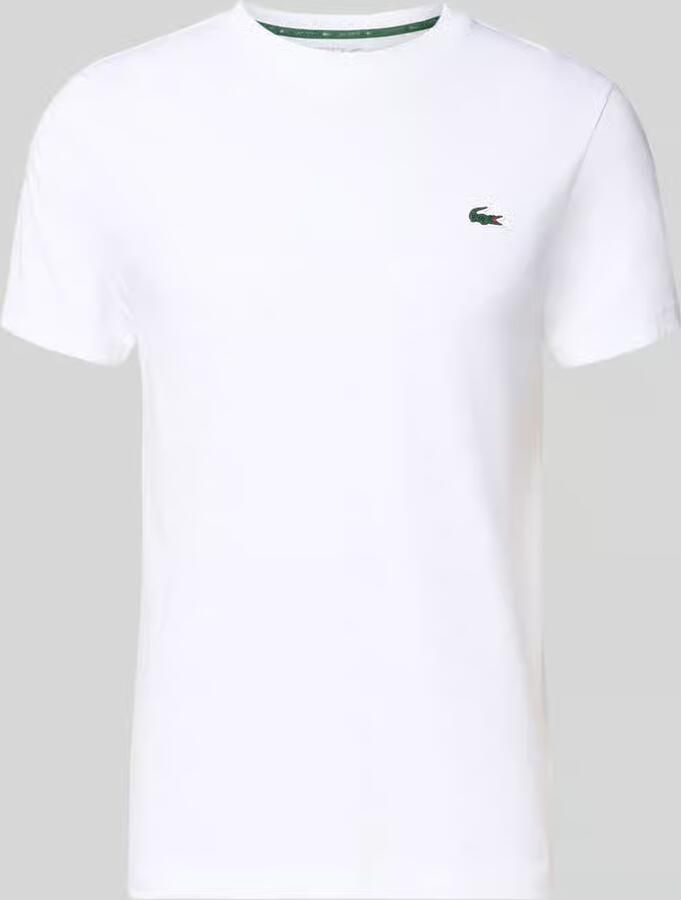 Lacoste Sport Regular Fit T-shirt van katoenmix - Foto 2