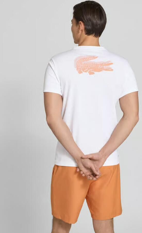 Lacoste Sport Regular Fit T-shirt van katoenmix - Foto 2