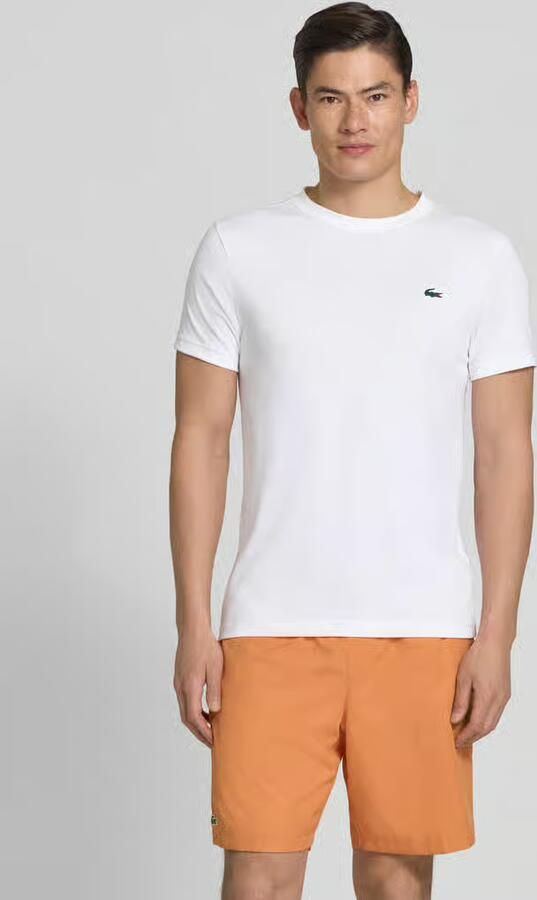 Lacoste Sport Regular Fit T-shirt van katoenmix - Foto 3